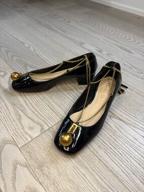 Dior Black Patent Leather Pumps
